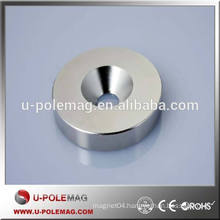 Super strong neodymium counterbore cup magnet/pot magnet